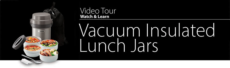 Video Tour Stainless Steel Lunch Jars