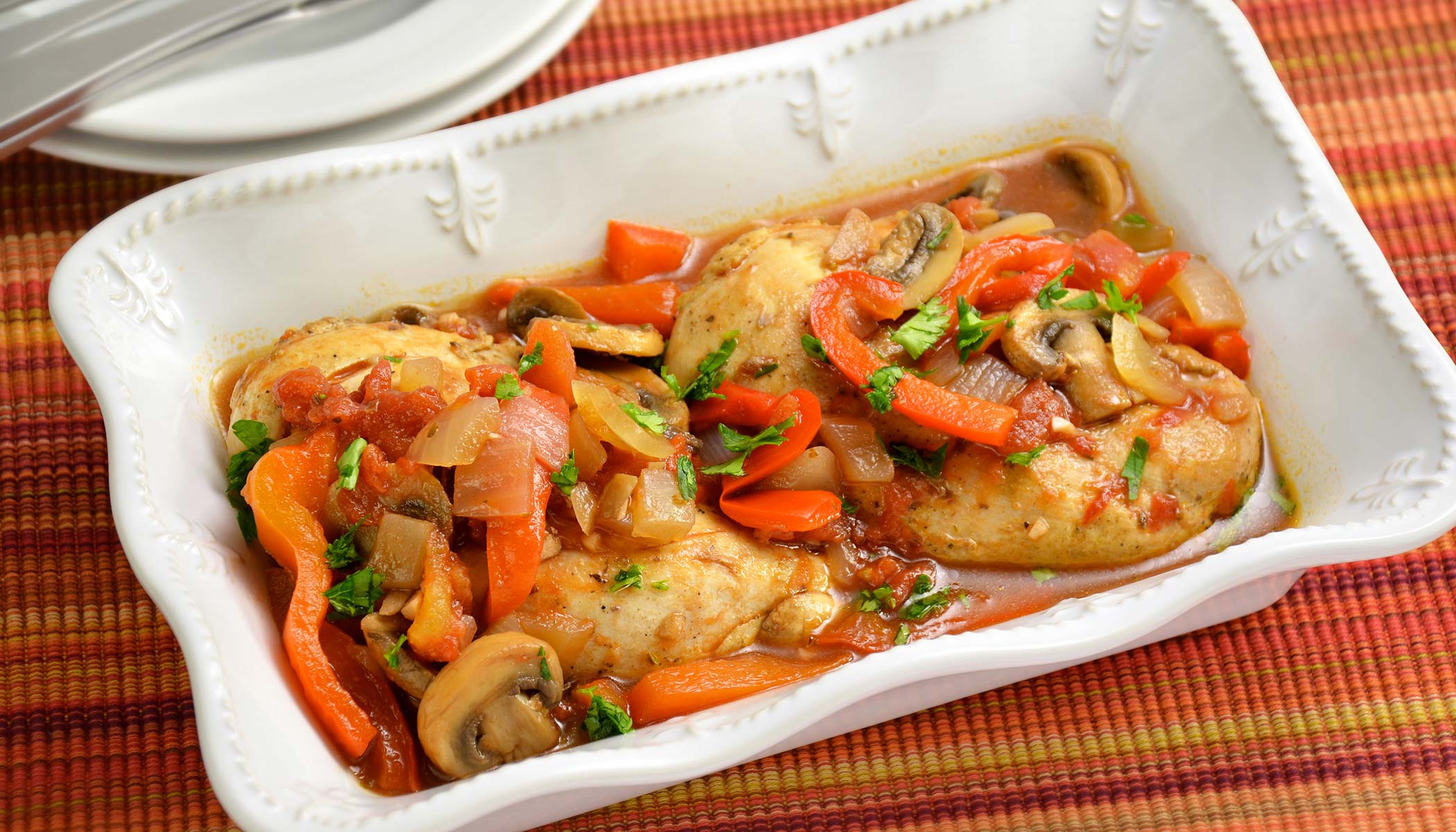 Chicken Breast <i>Cacciatore</i>