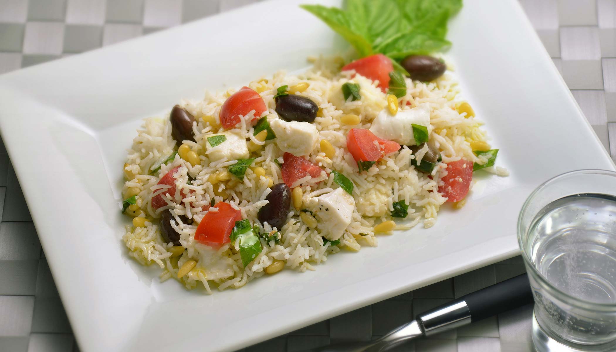 Caprese Rice Salad