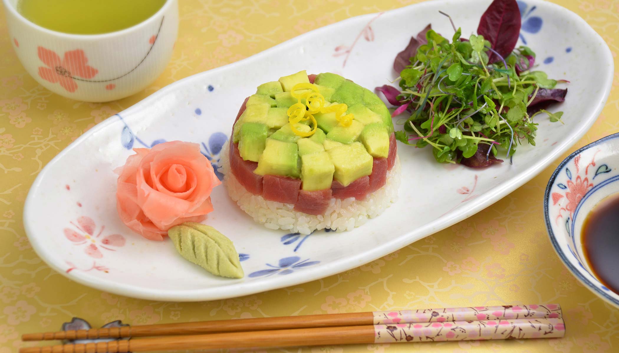 Tuna & Avocado Tower