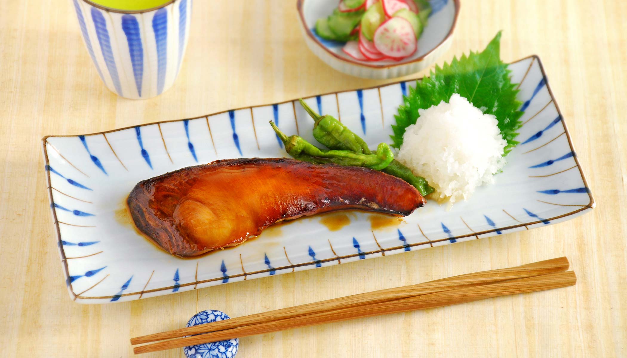 <i>Teriyaki</i> Yellowtail (Buri or Hamachi)
