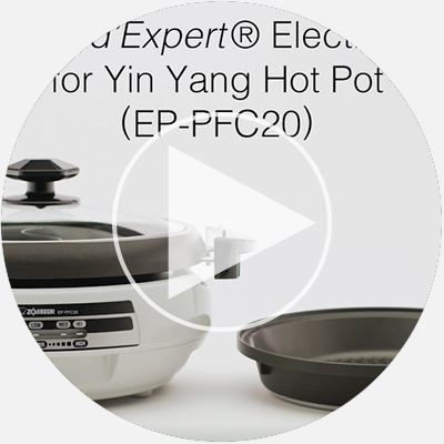 Watch Gourmet d'Expert® 핫팟용 반반 전기 냄비 EP-PFC20 Product Video