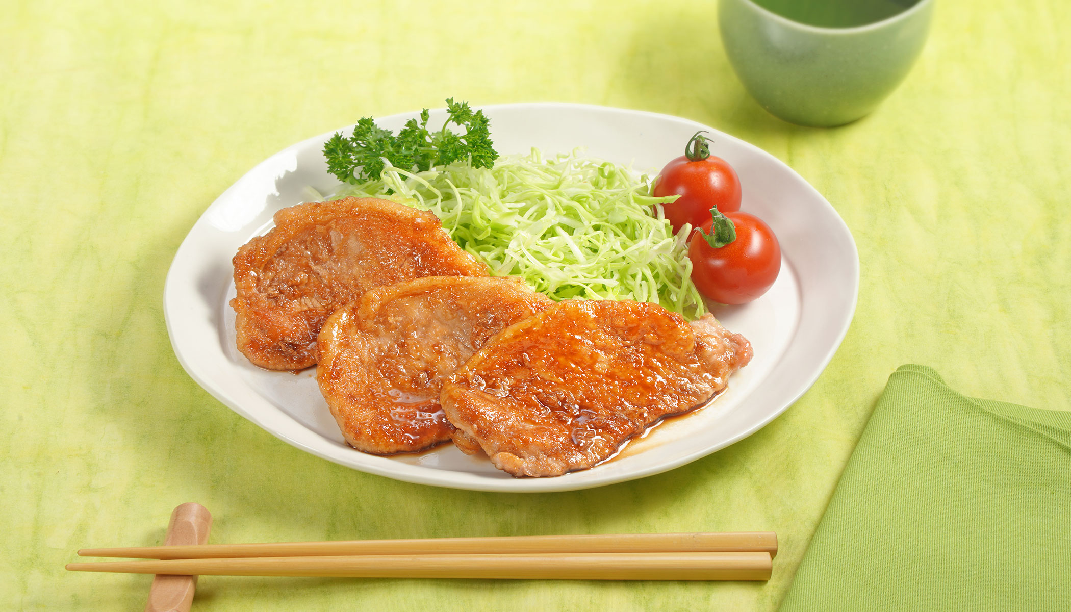 Zojirushi Recipe – Ginger Pork (Japanese <i>Shoga-Yaki</i>)