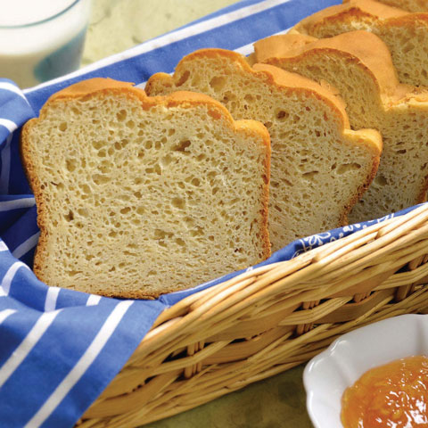 Variety of breads