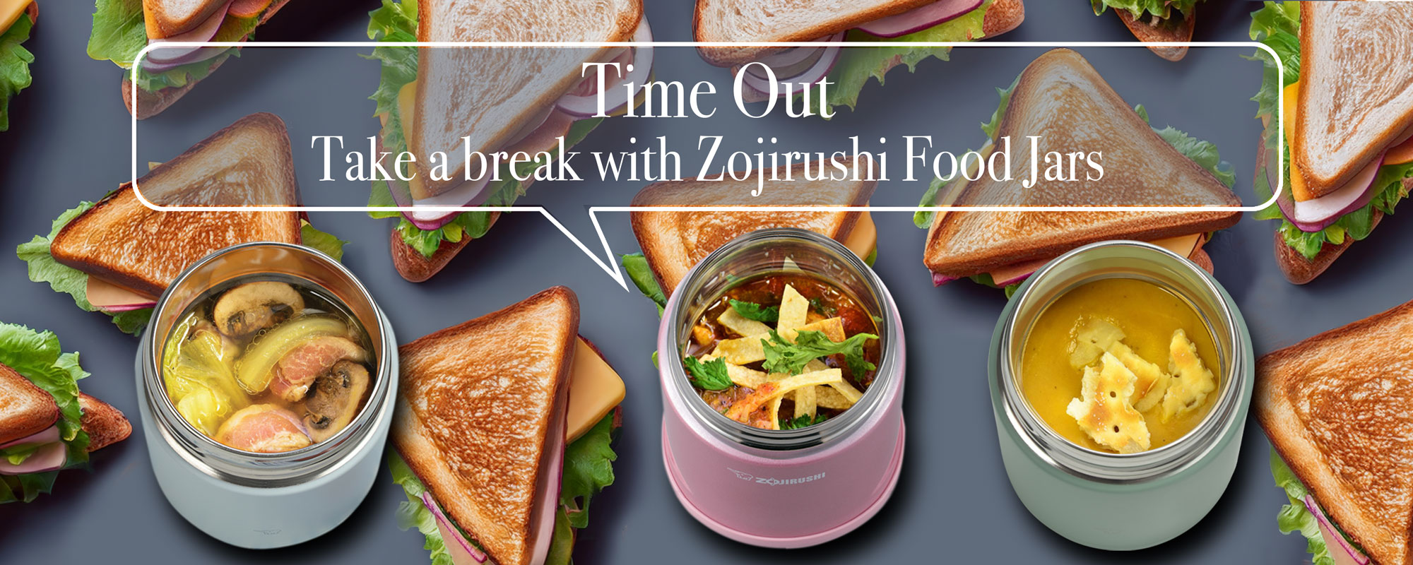 Take a break with Zojirushi Food Jars