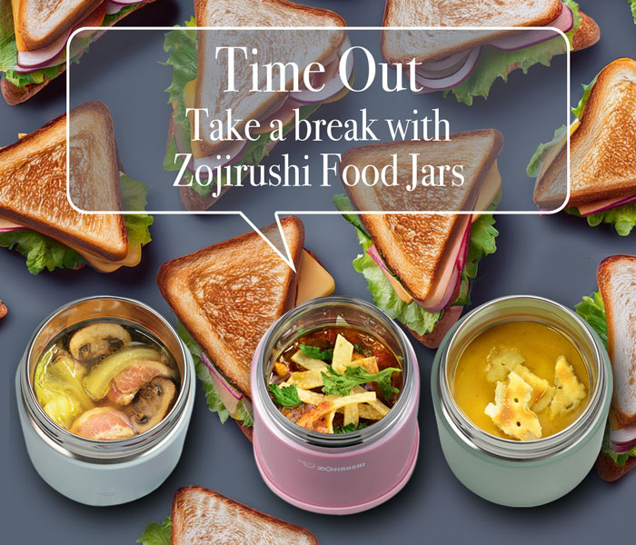 Take a break with Zojirushi Food Jars