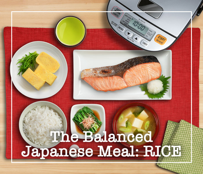 The Balanced Japanese Meal: RICE