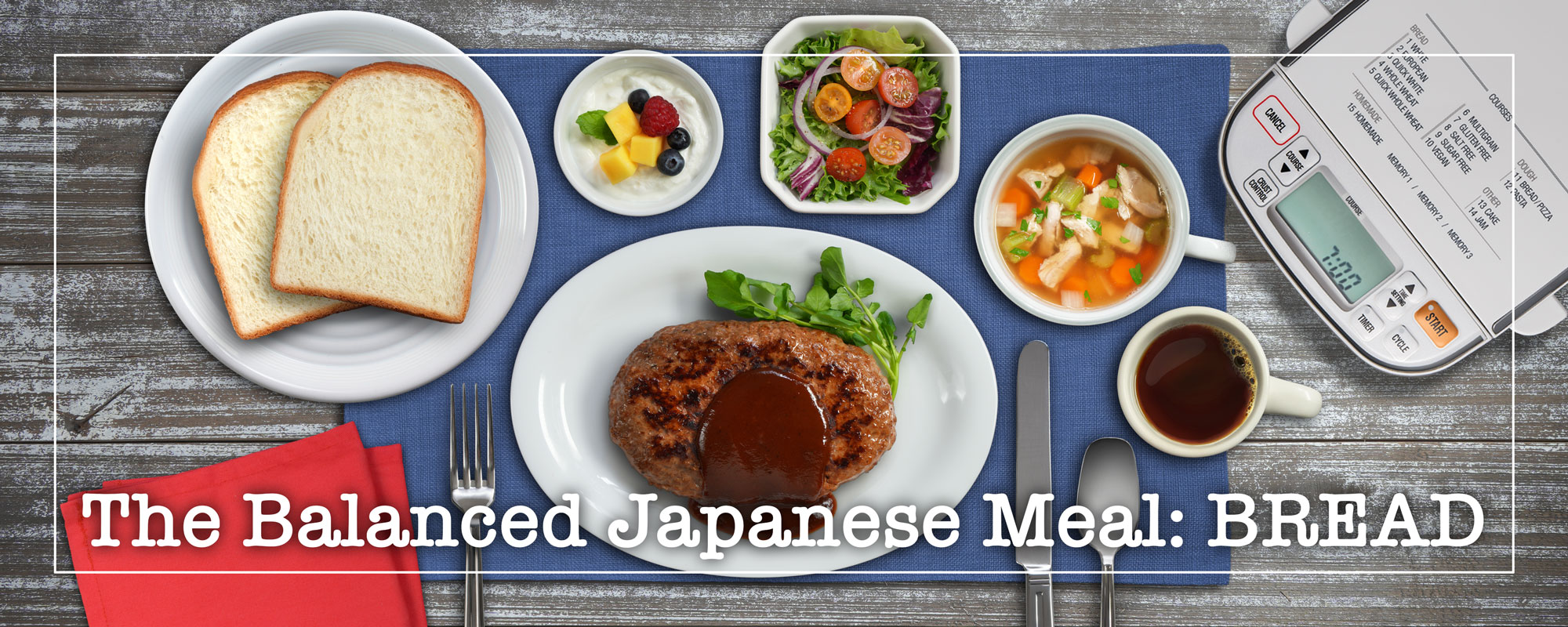 The Balanced Japanese Meal: BREAD