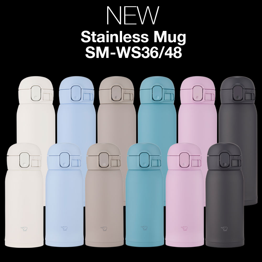 New product, Stainless Mug SM-WS36/48