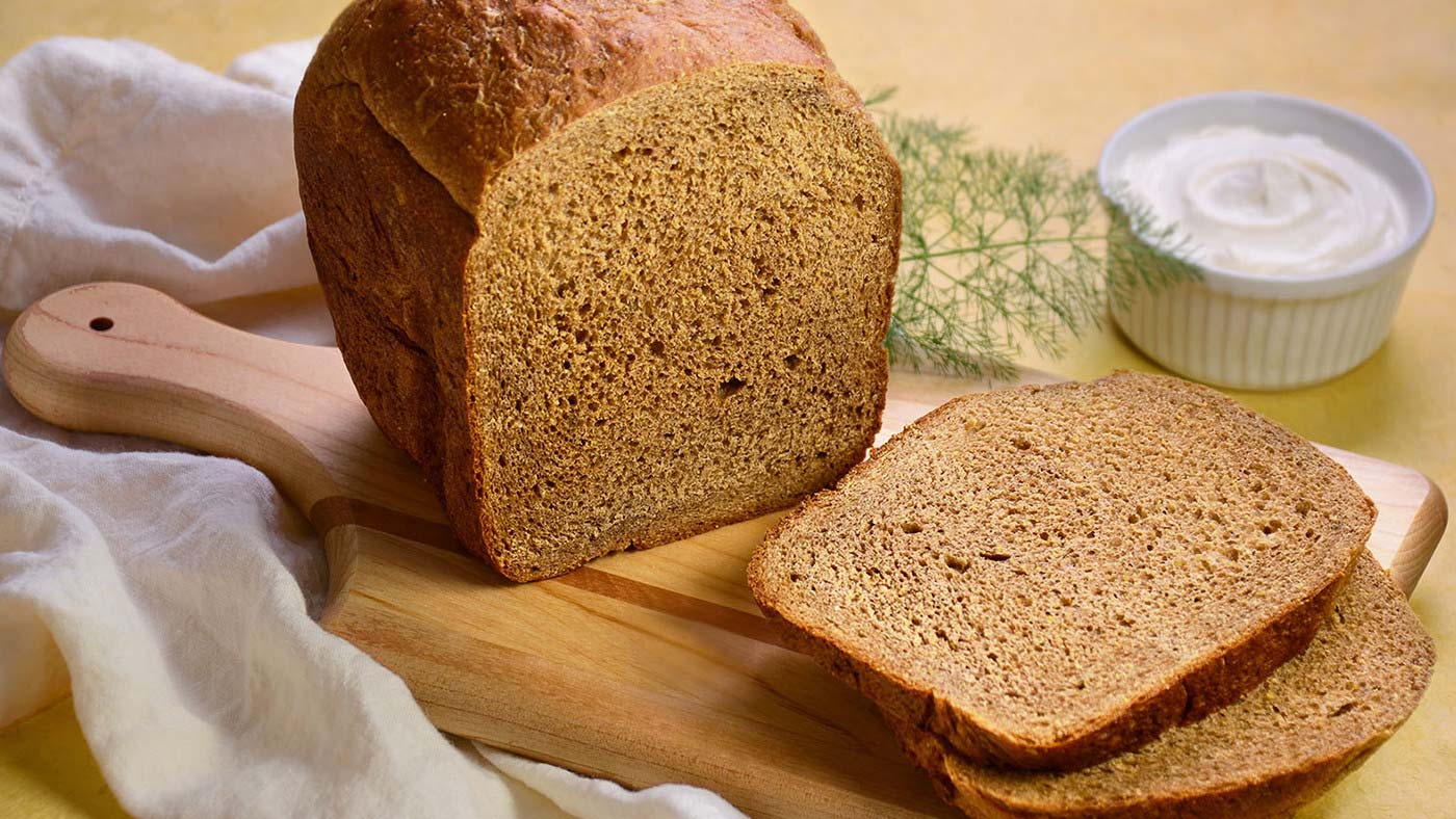 Pumpernickel Bread Recipe (Light and Lofty)