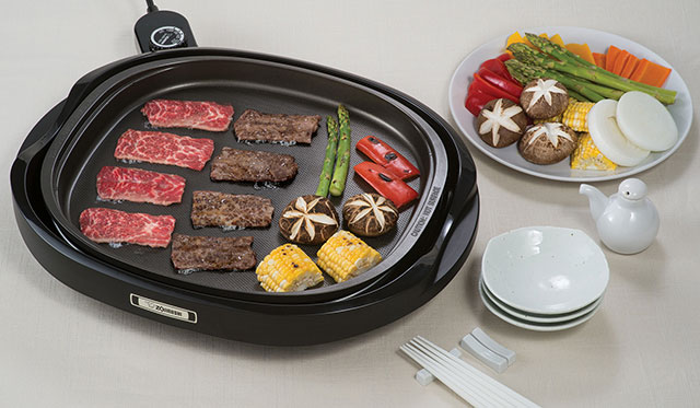 Zojirushi Our Gourmet Sizzler® Electric Griddle EA-BDC10  We want to keep  celebrating Mom so we're putting together a special brunch at home. Our  Gourmet Sizzler® Electric Griddle EA-BDC10 has a wide