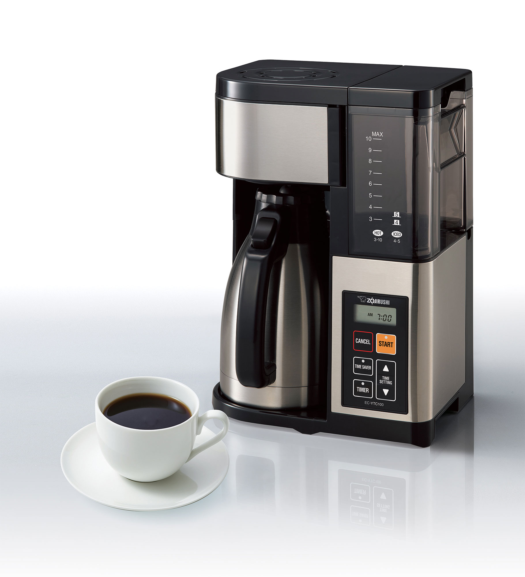 Zojirushi Thermal Carafe Coffee Tea Water Hot Serving One Touch