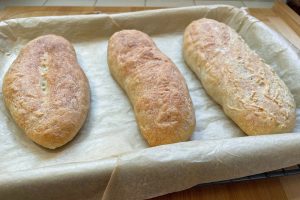 3 french bread baguettes