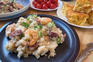 jambalaya plated