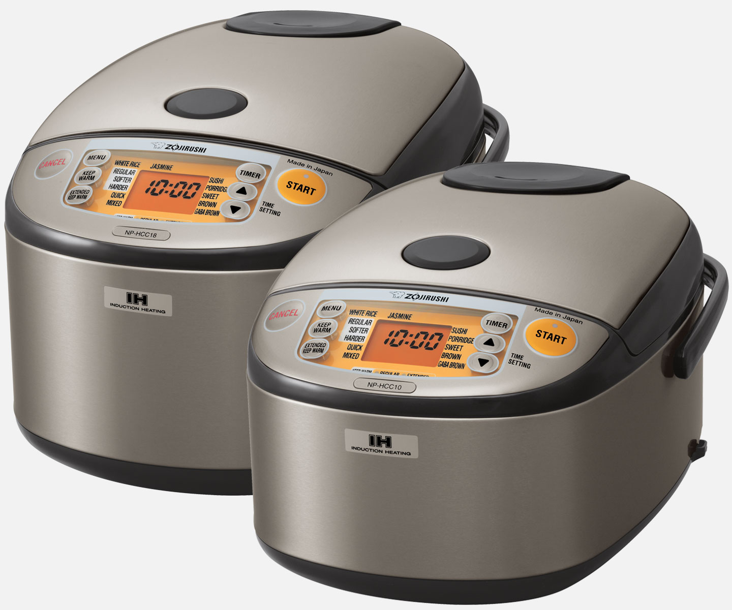 Zojirushi NP-HCC10XH Induction Heating System Rice Cooker and Warmer, L, 