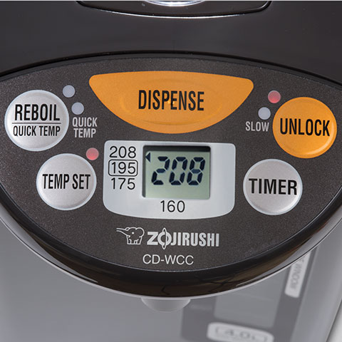 Zojirushi CD-JWC40 Water Boiler & Warmer 135 oz/4 L Nixon Japan 3 Warm  Settings