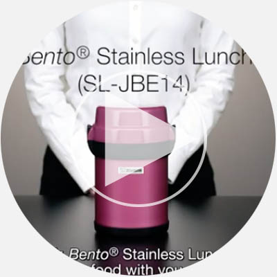 Zojirushi SL-JBE14XA Mr. Bento® 41oz Stainless Steel Lunch Jar, Stainless