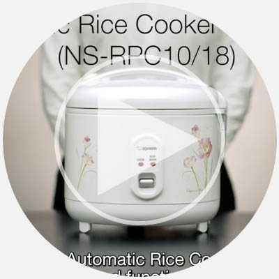 Automatic Rice Cooker & Warmer NS-RPC10/18 – Zojirushi Online Store