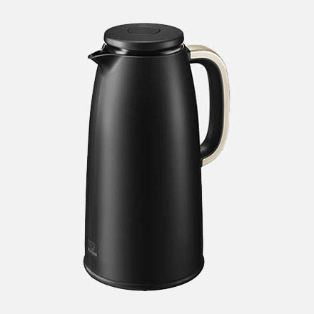 Bunn 62 oz. Zojirushi Stainless Steel Deluxe Thermal Carafe with Black Top  36029.0001