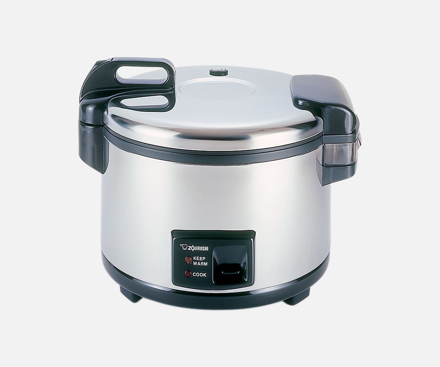 Tayama Rice Cooker/Food Steamer Stainless Steel Inner Pot Keep Warm  (20-Cup)