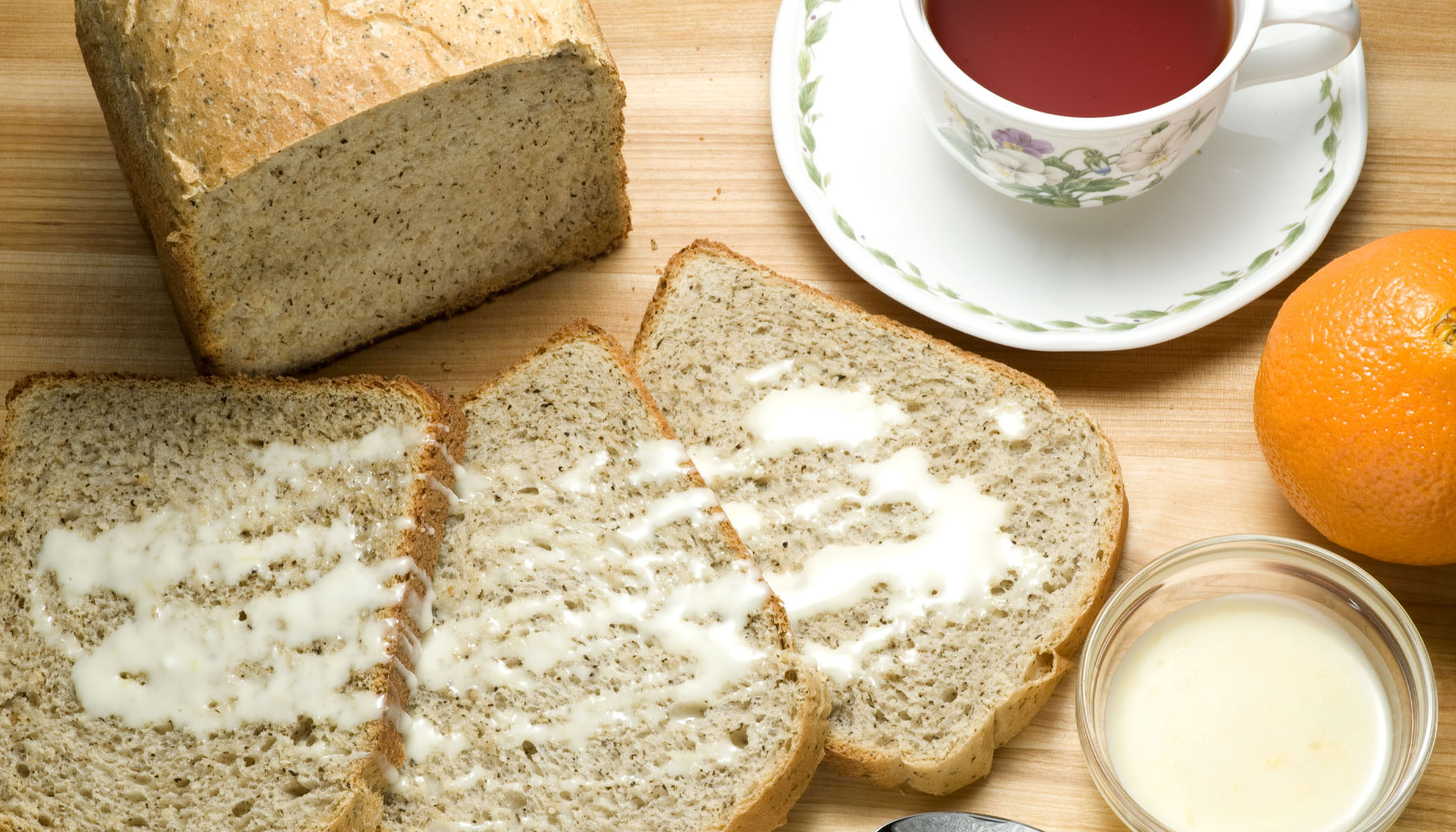 Orange Peel Tea Bread | Zojirushi.com