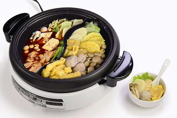 Zojirushi Gourmet d'Expert Electric Skillet for Yin Yang Hot Pot